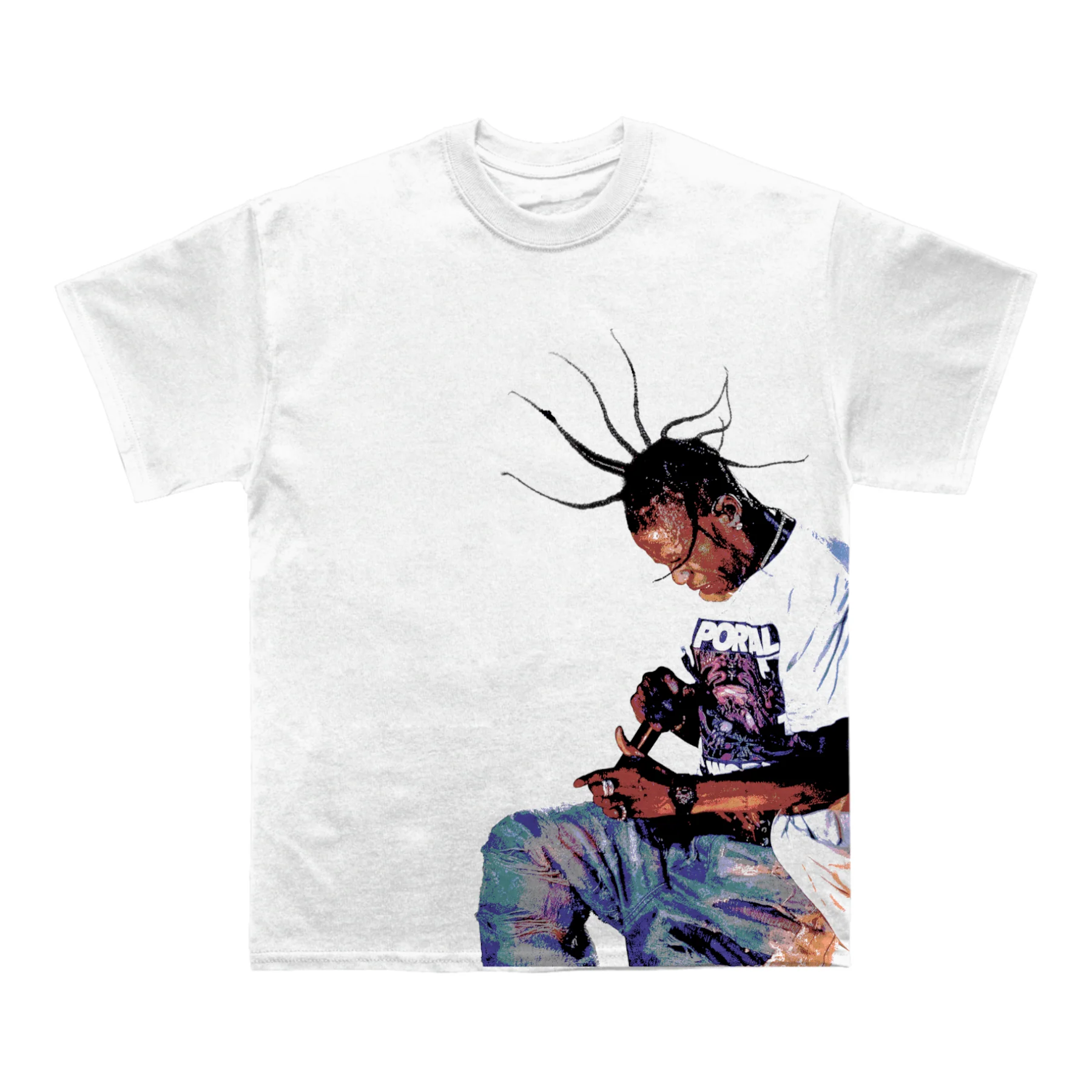 Travis Scott "Coordinate" Back Design TEE - Image 2