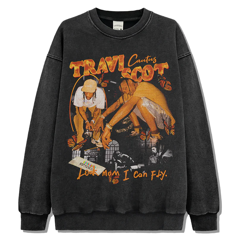 TRAVIS SCOTT "LOOK MOM I CAN FLY" SWEATSHIRT - Image 3