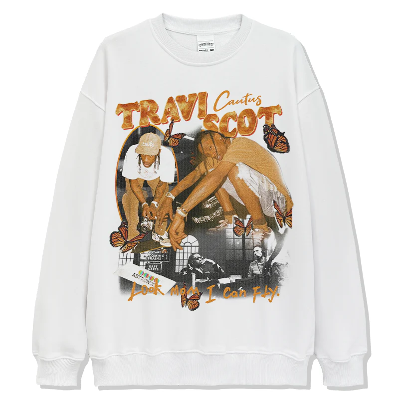 TRAVIS SCOTT "LOOK MOM I CAN FLY" SWEATSHIRT - Image 4