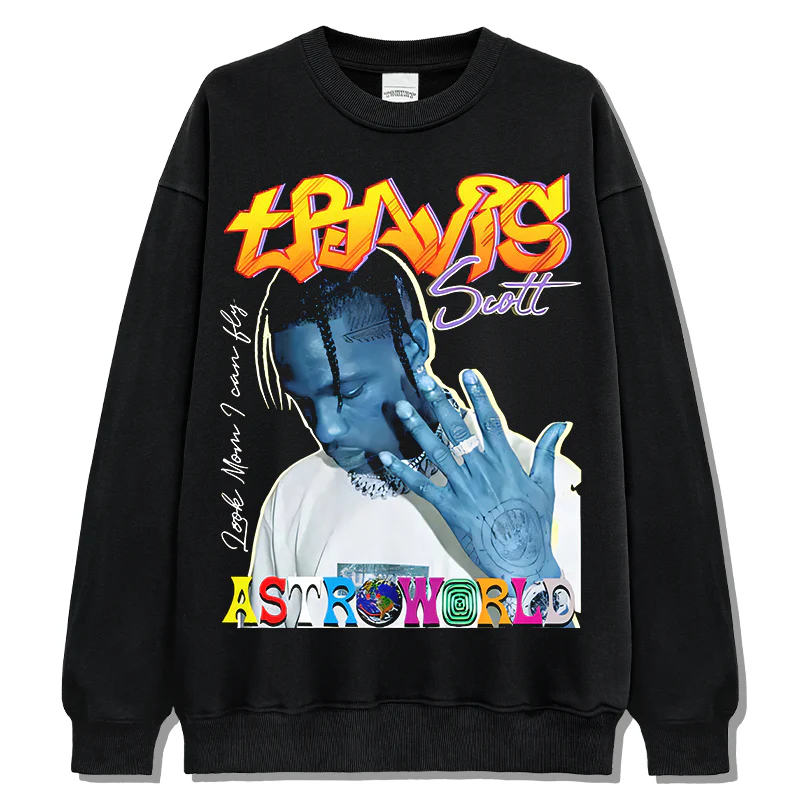 travis scott Sweatshirt 2024 - Image 3
