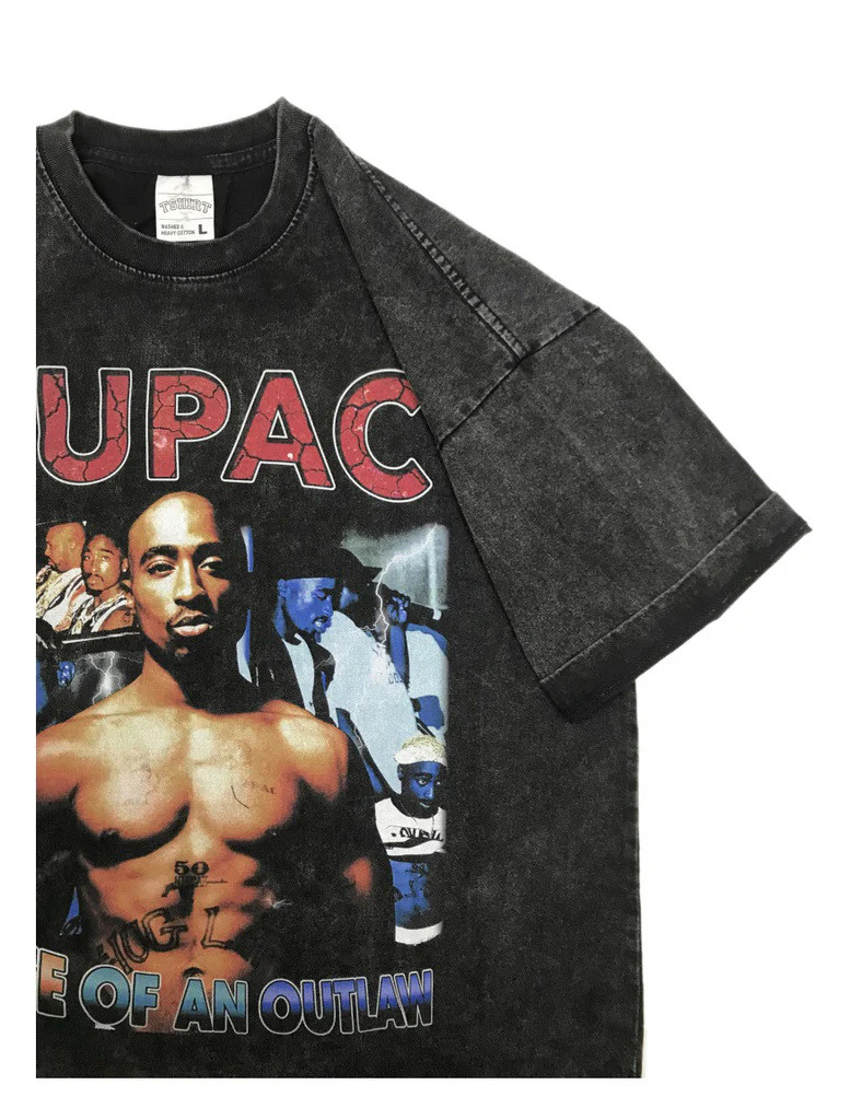 TUPAC "LIFE OF AN OUTLAW" TEE 2024 - Image 5