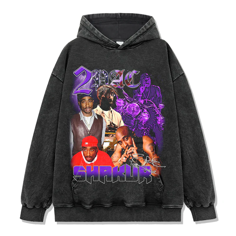 Tupac Shakur Hoodie - Image 2