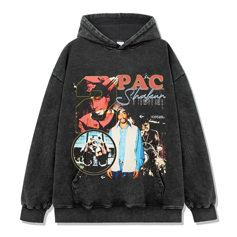 Tupac Shakur Hoodie - Image 2