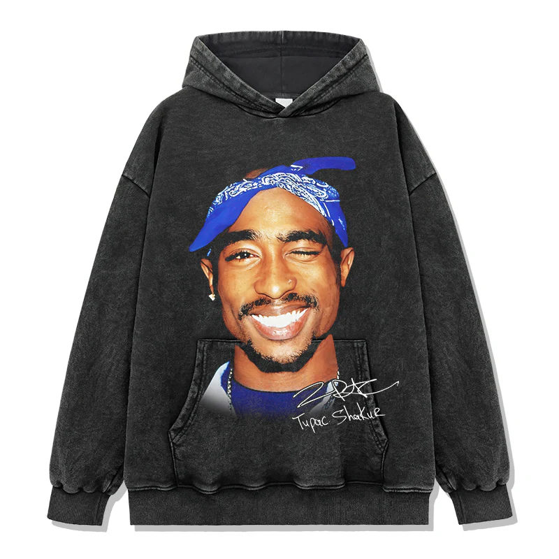 Tupac Shakur Signature Hoodie - Image 2