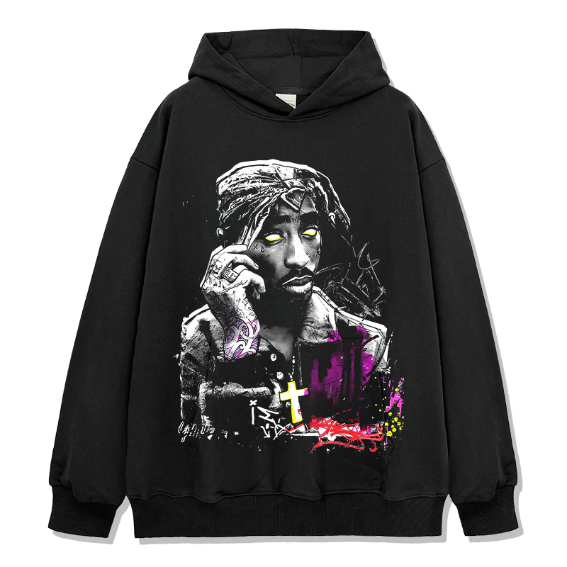 Tupac Shakur Signature Hoodie