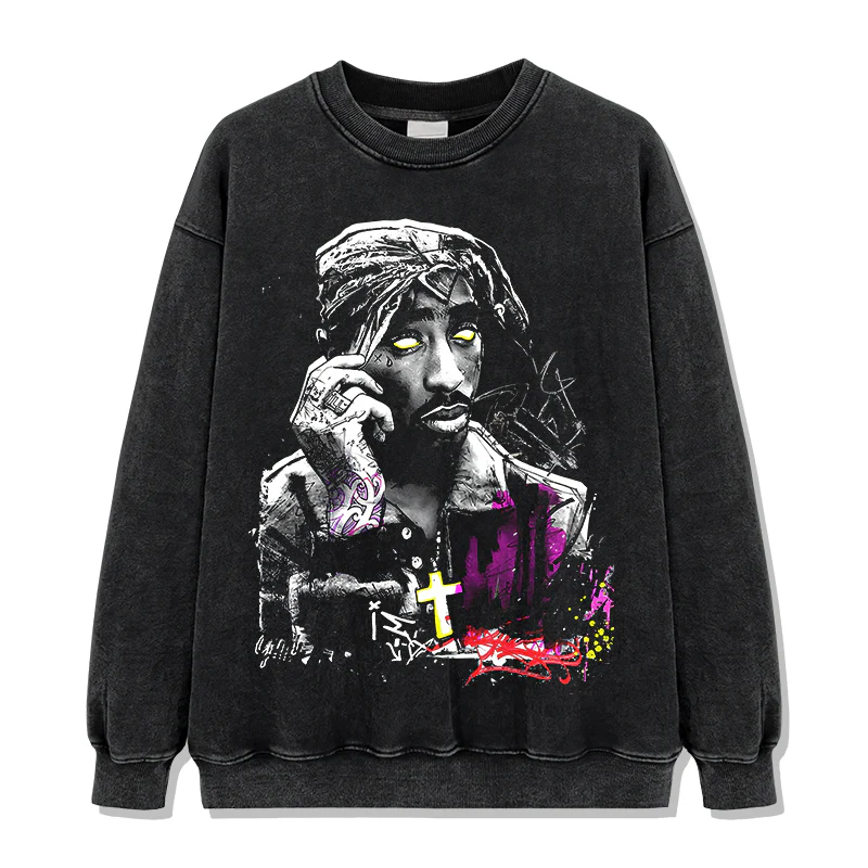 Tupac Shakur Signature Sweatshirt - Image 2