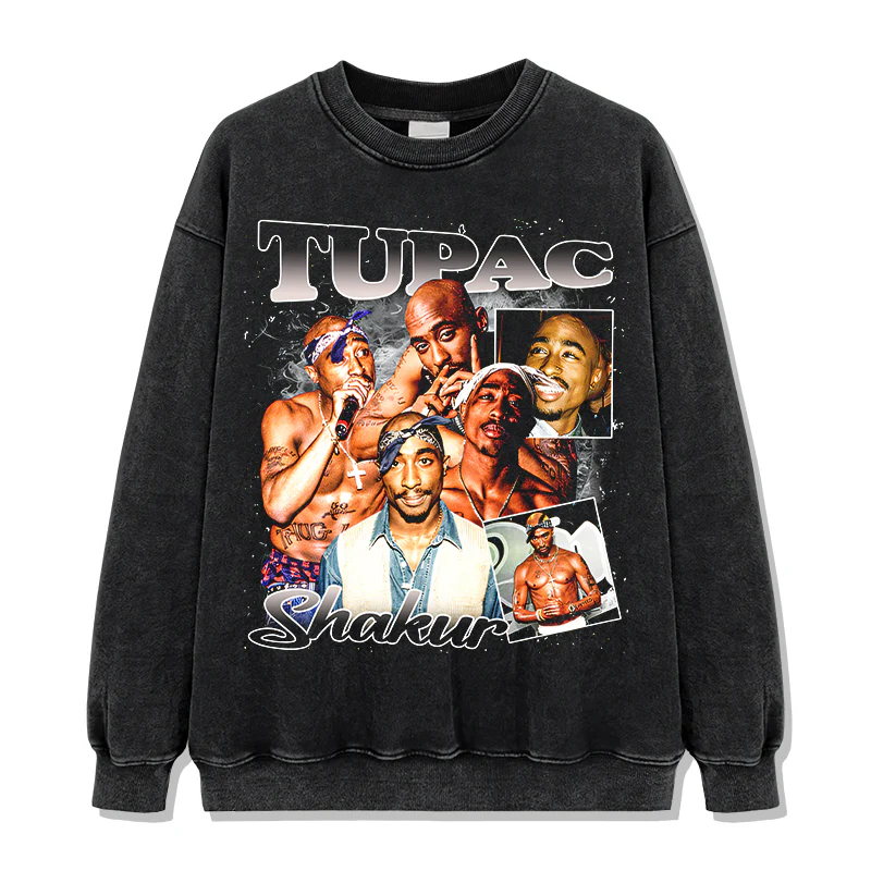Tupac Shakur Sweatshirt - Image 2