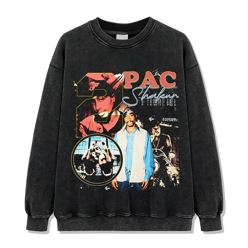 Tupac Shakur Sweatshirt - Image 2