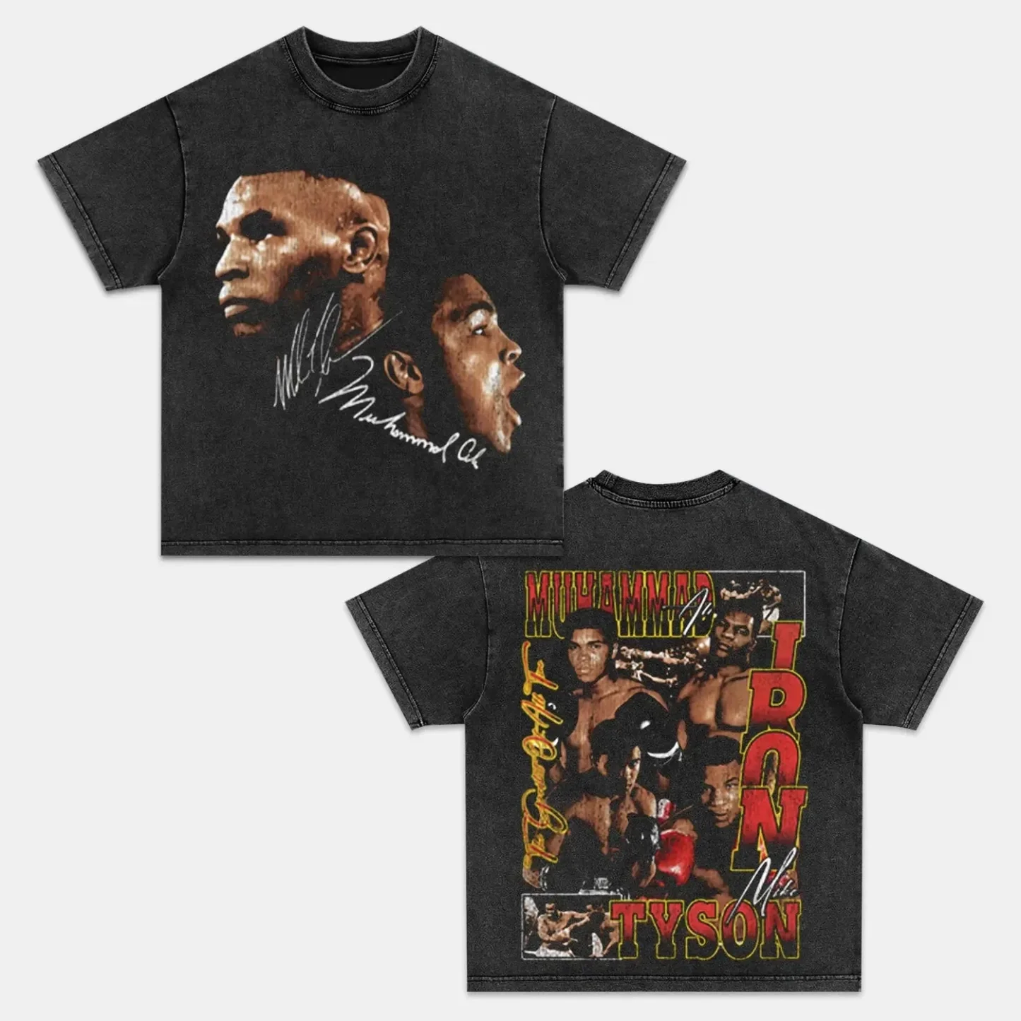 Tyson vs Ali Back Design TEE - Image 2