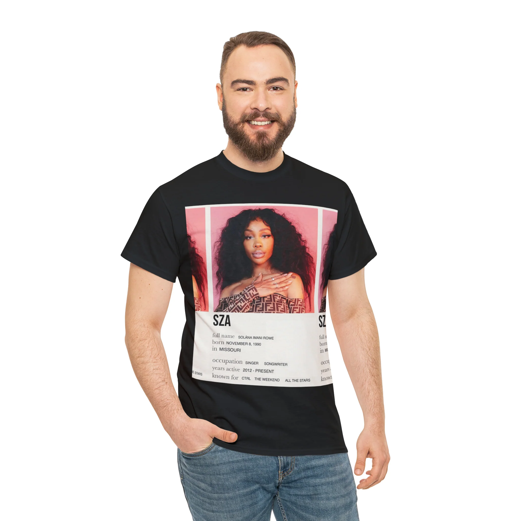SZA- All The Stars T-shirt - Image 5
