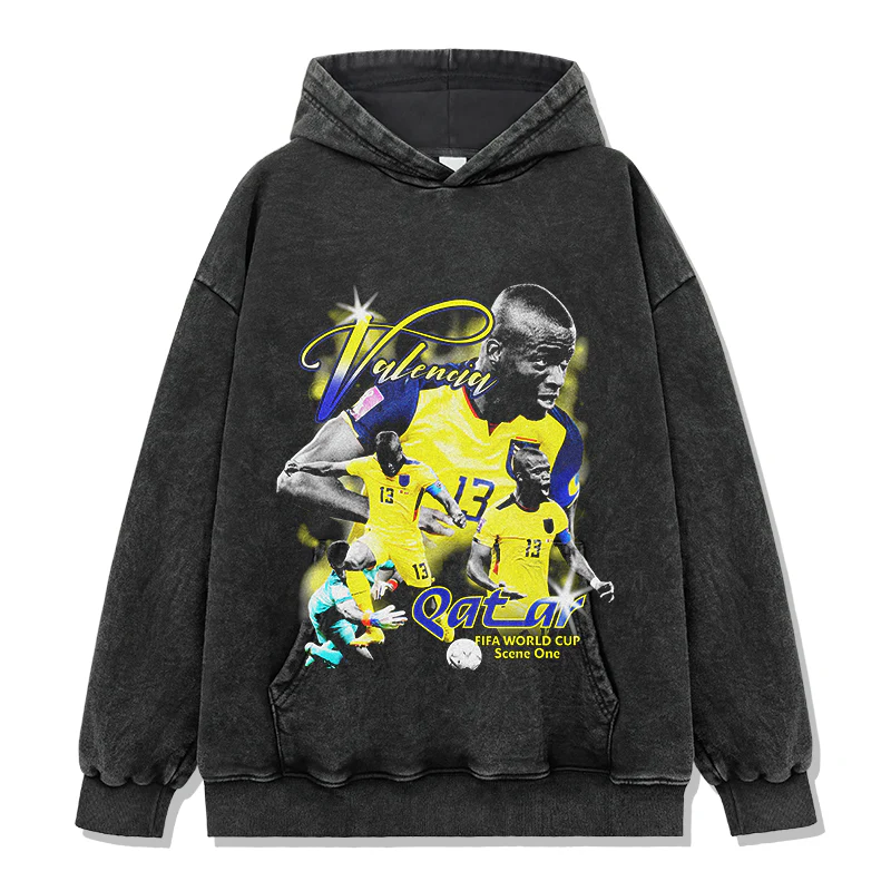Valencia "Qatar fifa world cup" Hoodie - Image 2