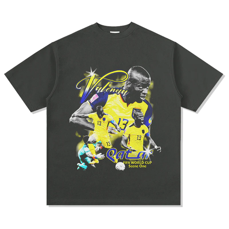 Valencia "Qatar fifa world cup" Tee - Image 2