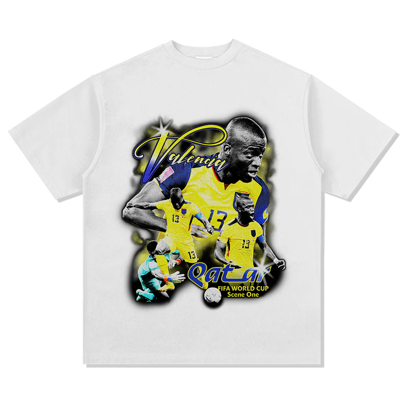 Valencia "Qatar fifa world cup" Tee - Image 4