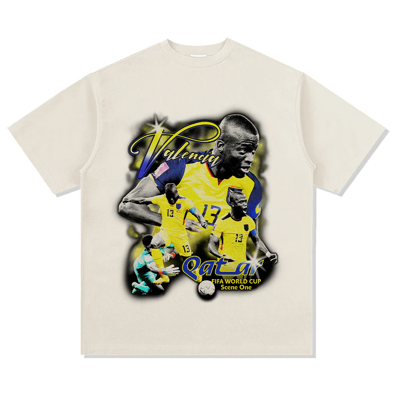 Valencia "Qatar fifa world cup" Tee - Image 5