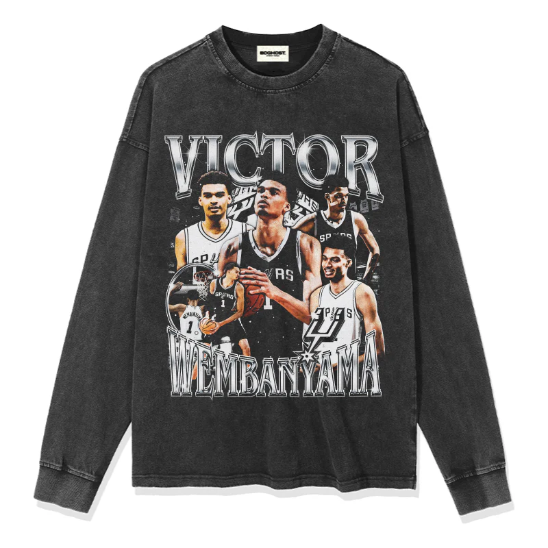 Victor Wembanyama Sweatshirt 2024 - Image 2