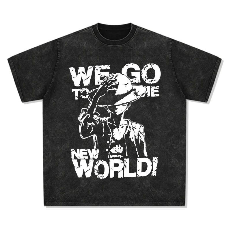 We Go To The New World One Piece "Anime" TEE - Image 2