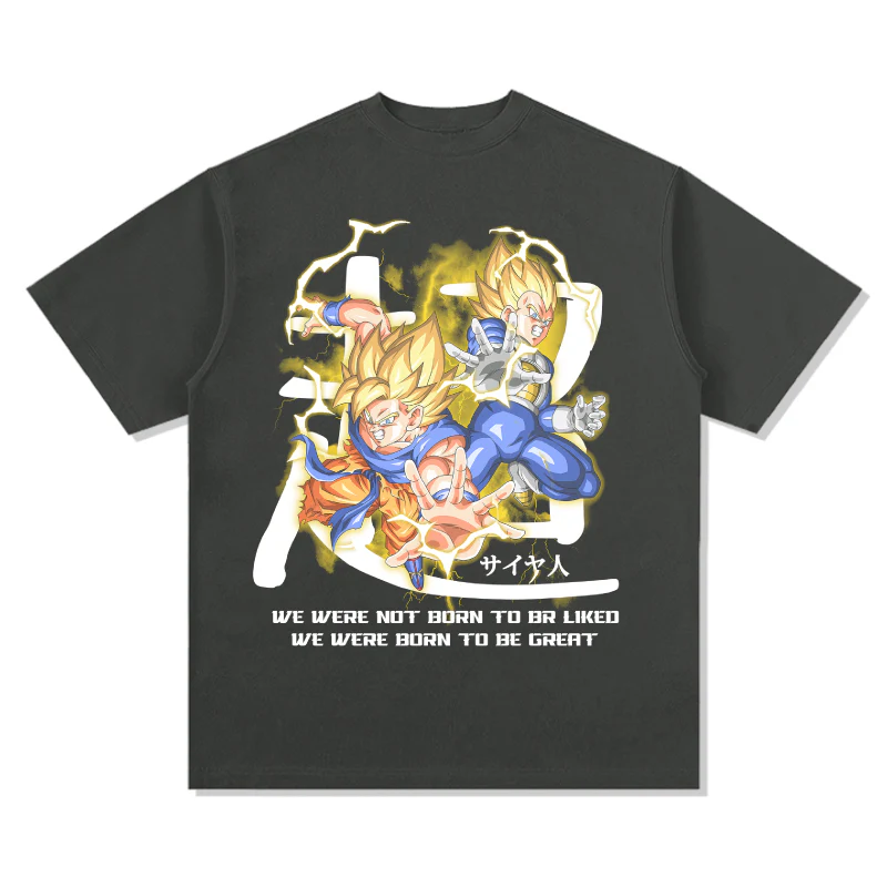 We were not born to be real, we were born to be great Dragon Ball "Anime" TEE - Image 3