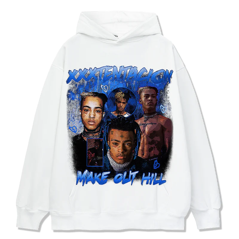 XXX TENTACION "MAKE OUT HILL" HOODIE 2024 - Image 2