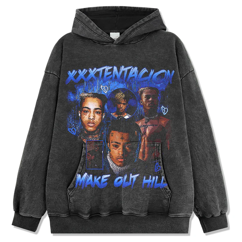 XXX TENTACION "MAKE OUT HILL" HOODIE 2024 - Image 3