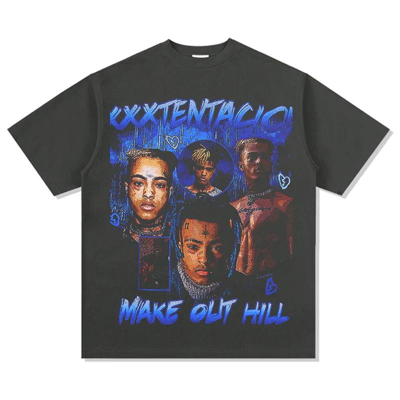 XXX TENTACION "MAKE OUT HILL" TEE 2024 - Image 2