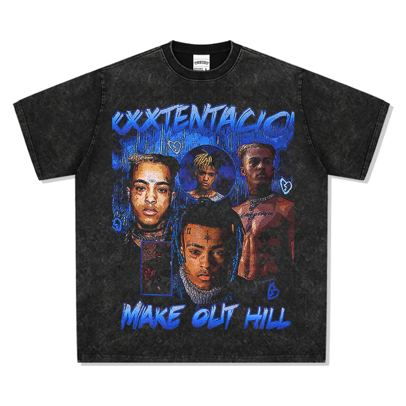 XXX TENTACION "MAKE OUT HILL" TEE 2024 - Image 4