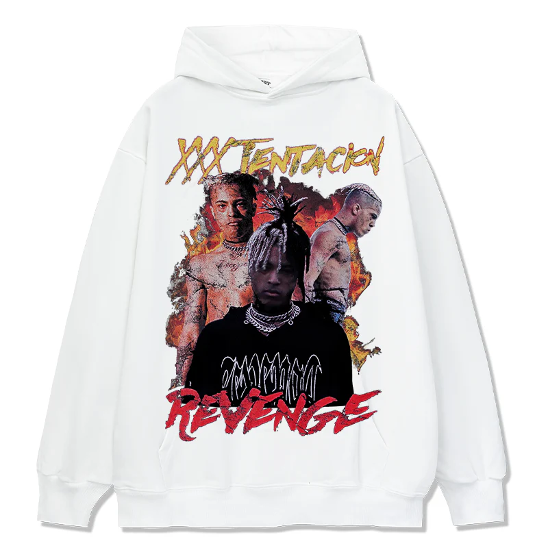 XXX TENTACION " REVENGE" HOODIE 2024 - Image 3
