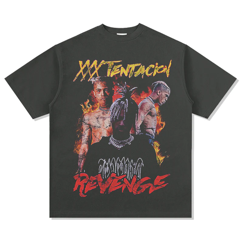 XXX TENTACION " REVENGE" TEE 2024 - Image 3