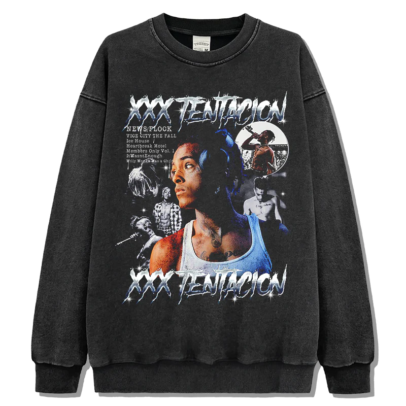 XXX TENTACION SWEATSHIRT 2024 - Image 3