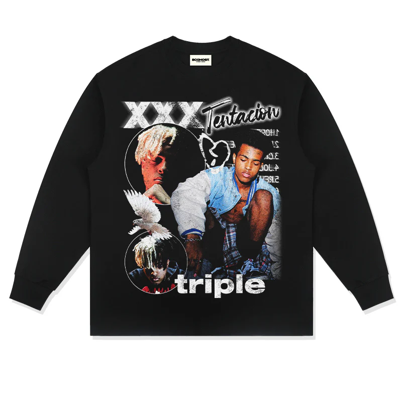 XXX TENTACION "TRIPLE" SWEATSHIRT 2024