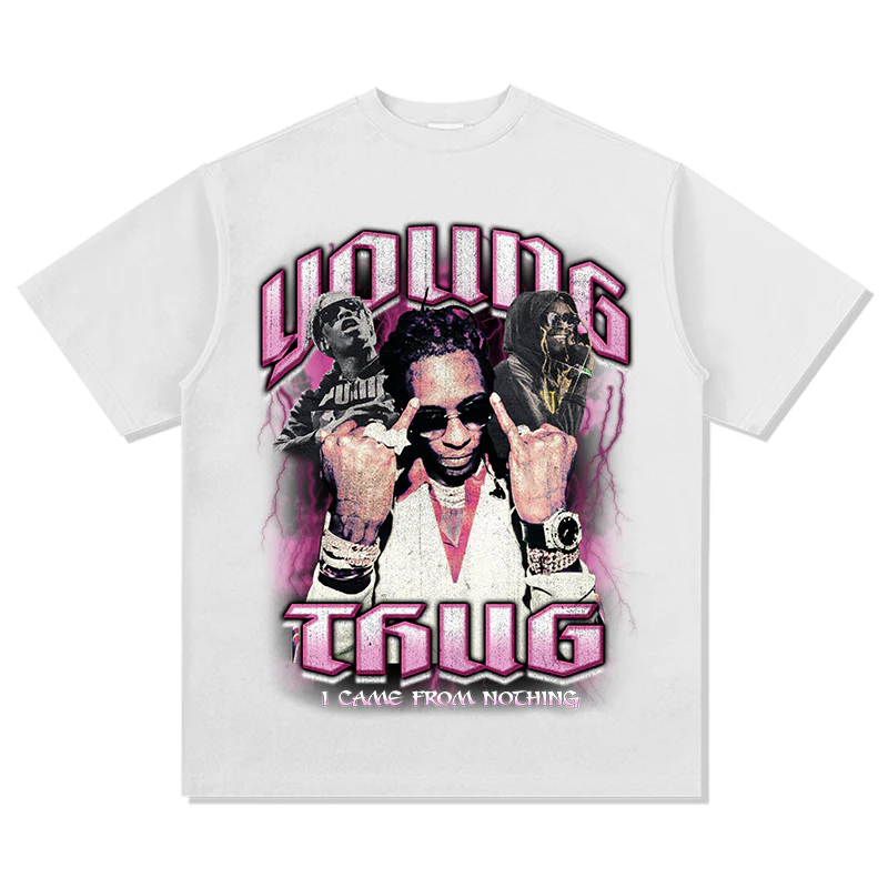 YOUNG THUG "I CAME FROM NOTHING" TEE 2024 - Image 5