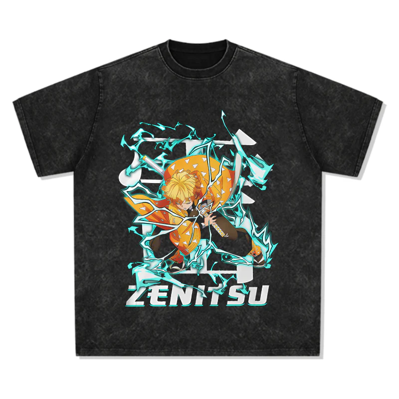 Zenitsu Agatsuma  Demon Slayer "Anime" TEE - Image 2
