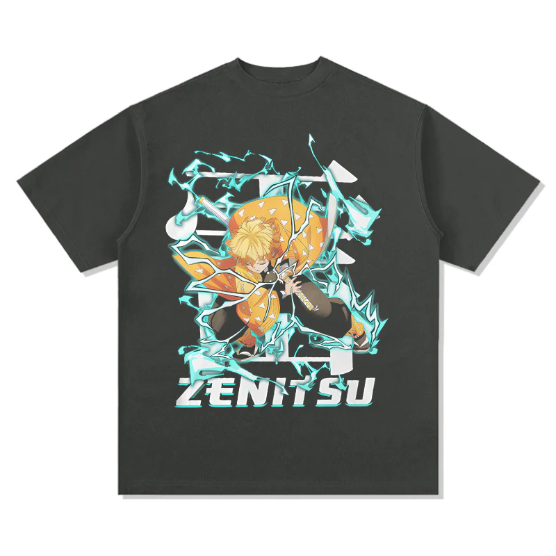 Zenitsu Agatsuma  Demon Slayer "Anime" TEE - Image 3