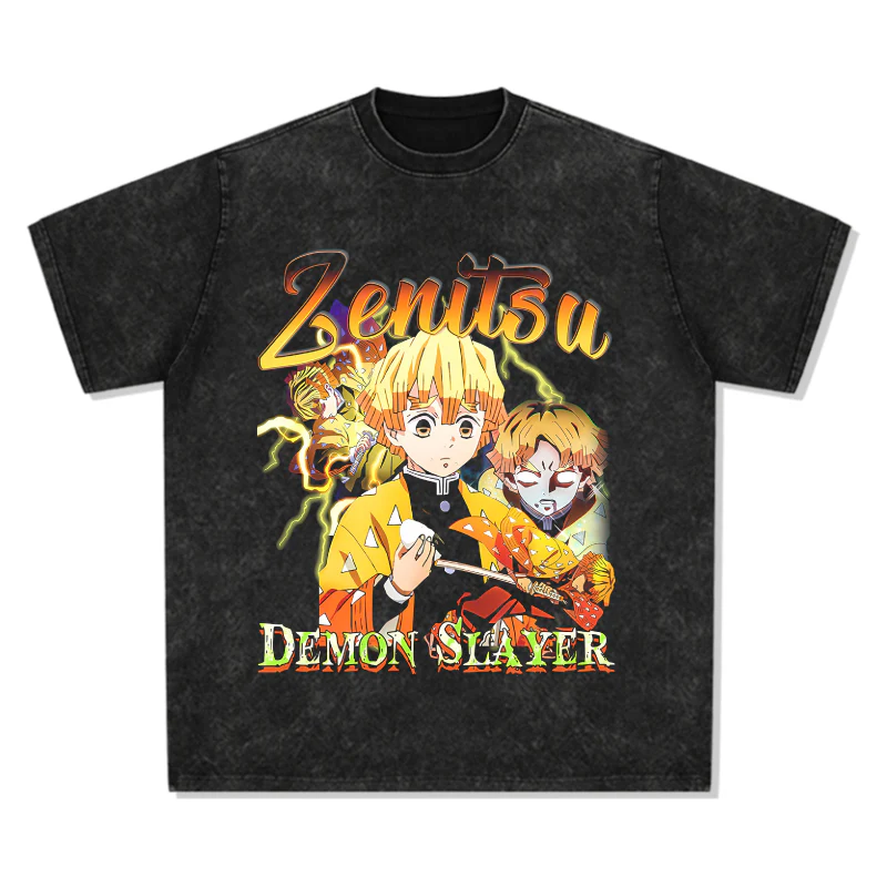 Zenitsu Agatsuma Demon Slayer "Anime" TEE - Image 2