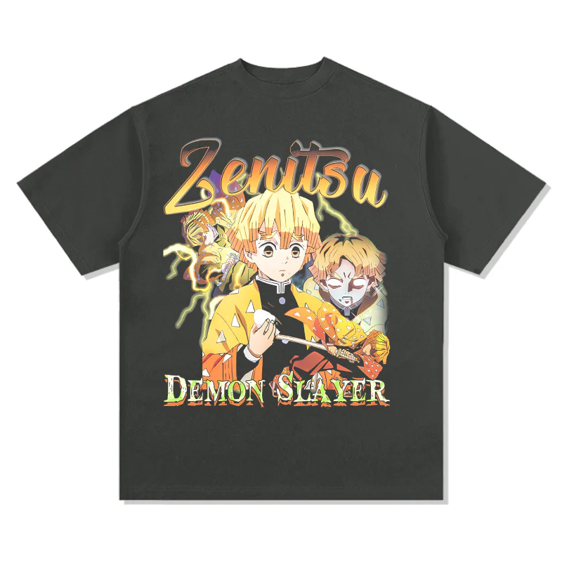 Zenitsu Agatsuma Demon Slayer "Anime" TEE - Image 3