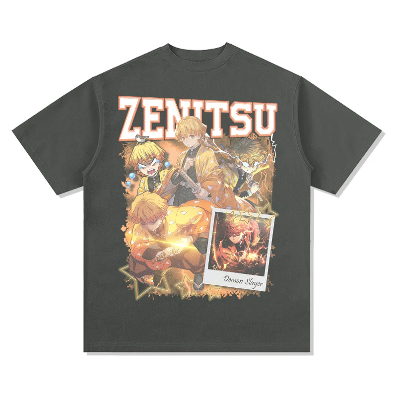 Zenitsu Agatsuma Demon Slayer "Anime" TEE - Image 2