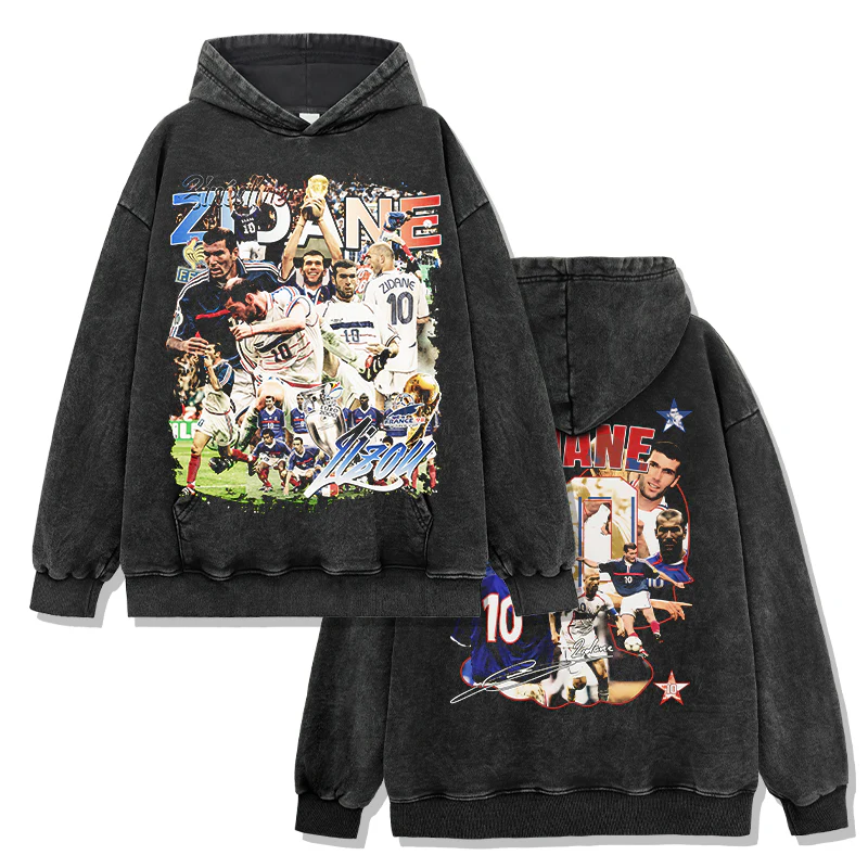 ZIDANE 10 FOOTBALL HOODIE 2024 - Image 2