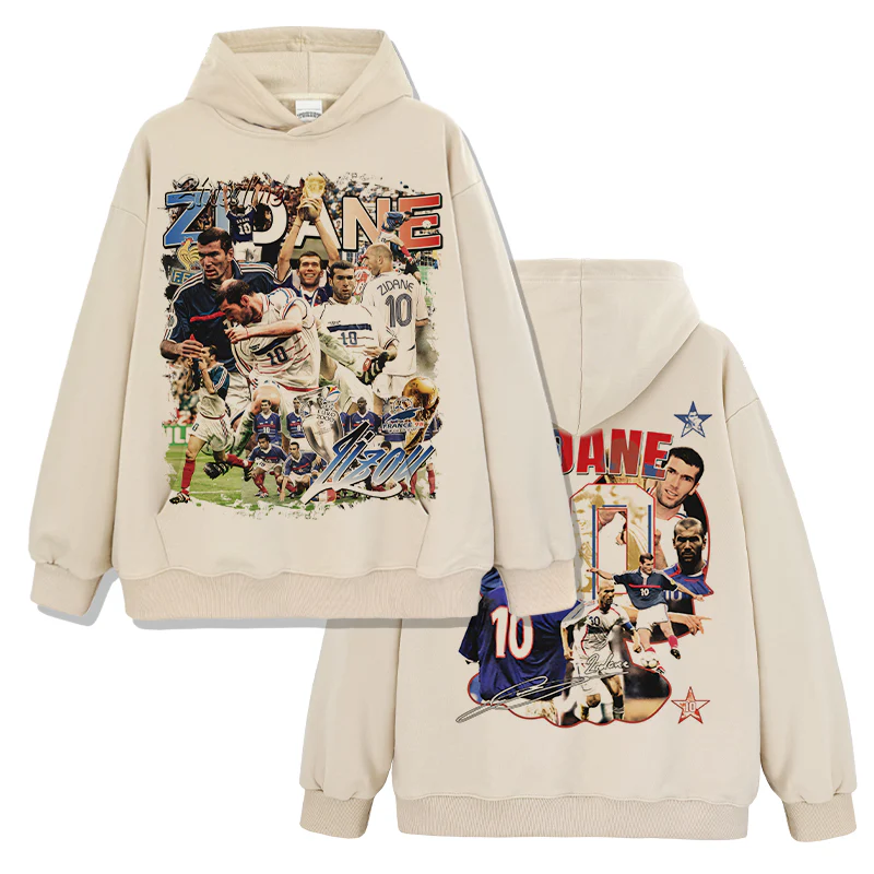 ZIDANE 10 FOOTBALL HOODIE 2024 - Image 3