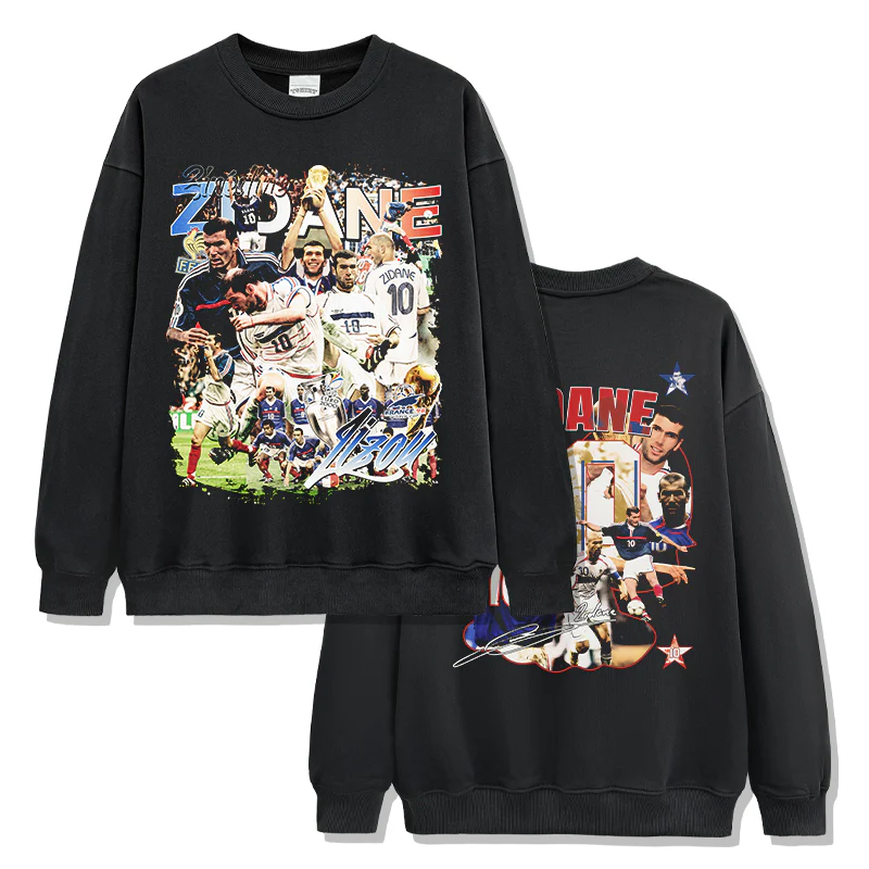 ZIDANE 10 FOOTBALL SWEATSHIRT 2024 - Image 2