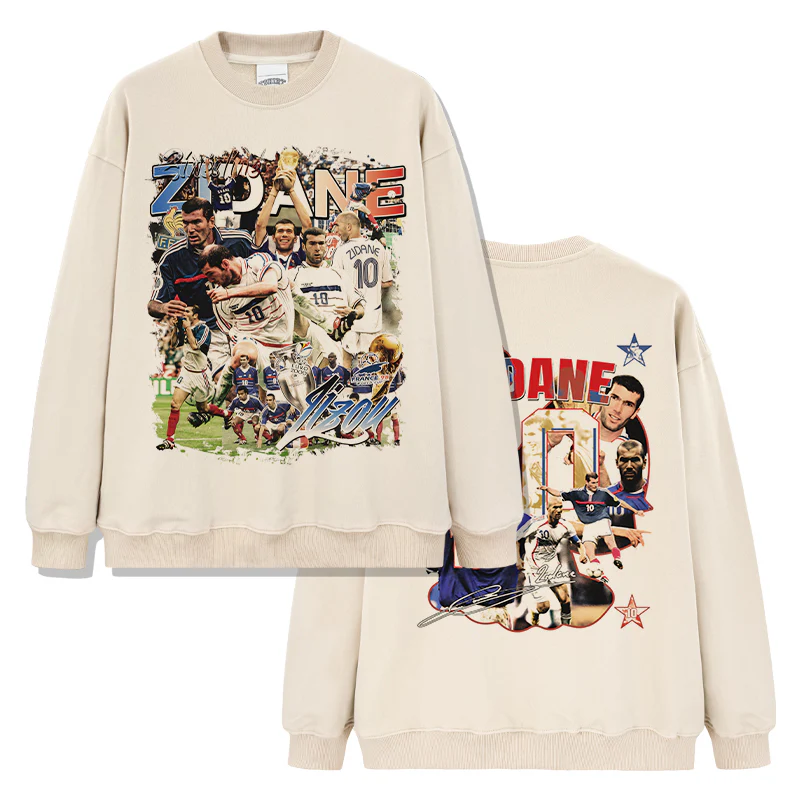 ZIDANE 10 FOOTBALL SWEATSHIRT 2024 - Image 5