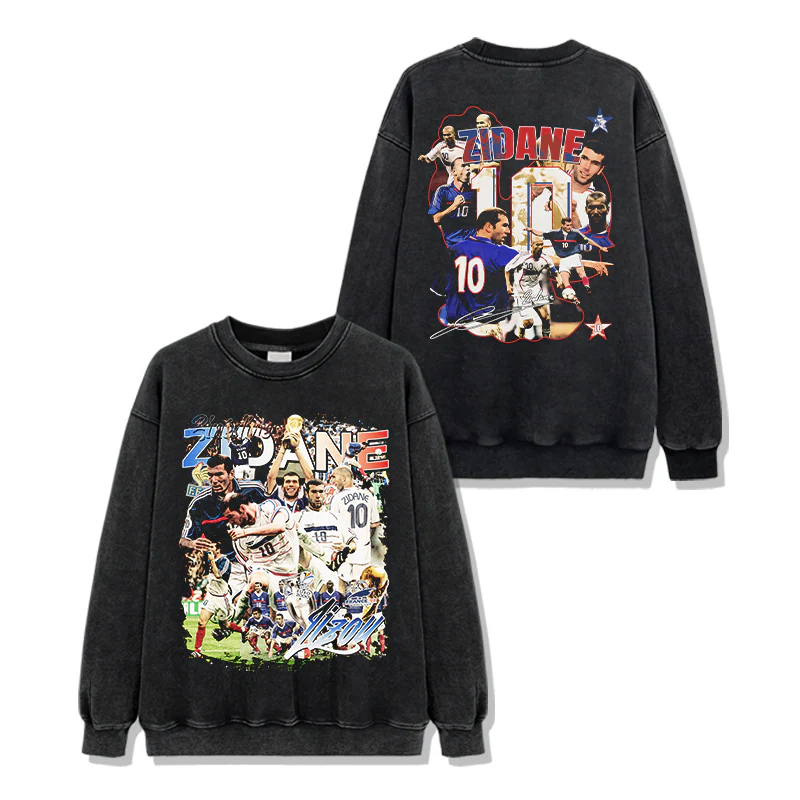 Zinedine Zidane “Signature” Sweatshirt - Image 2