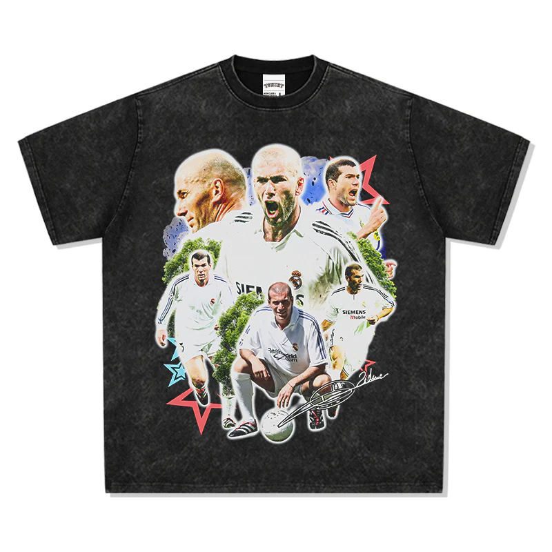 Zinedine Zidane "Signature"TEE - Image 2