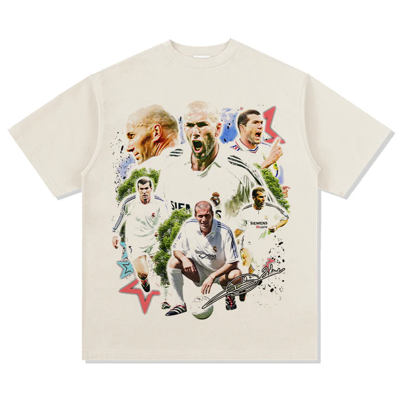 Zinedine Zidane "Signature"TEE - Image 5