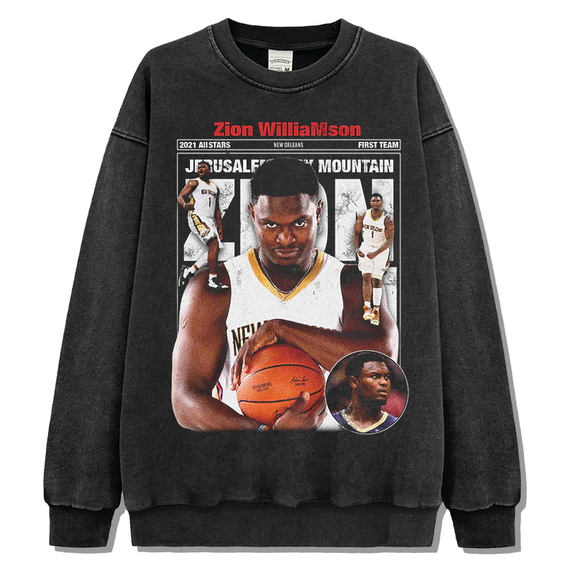 Zion Williamson Sweatshirt NBA 2024 - Image 2